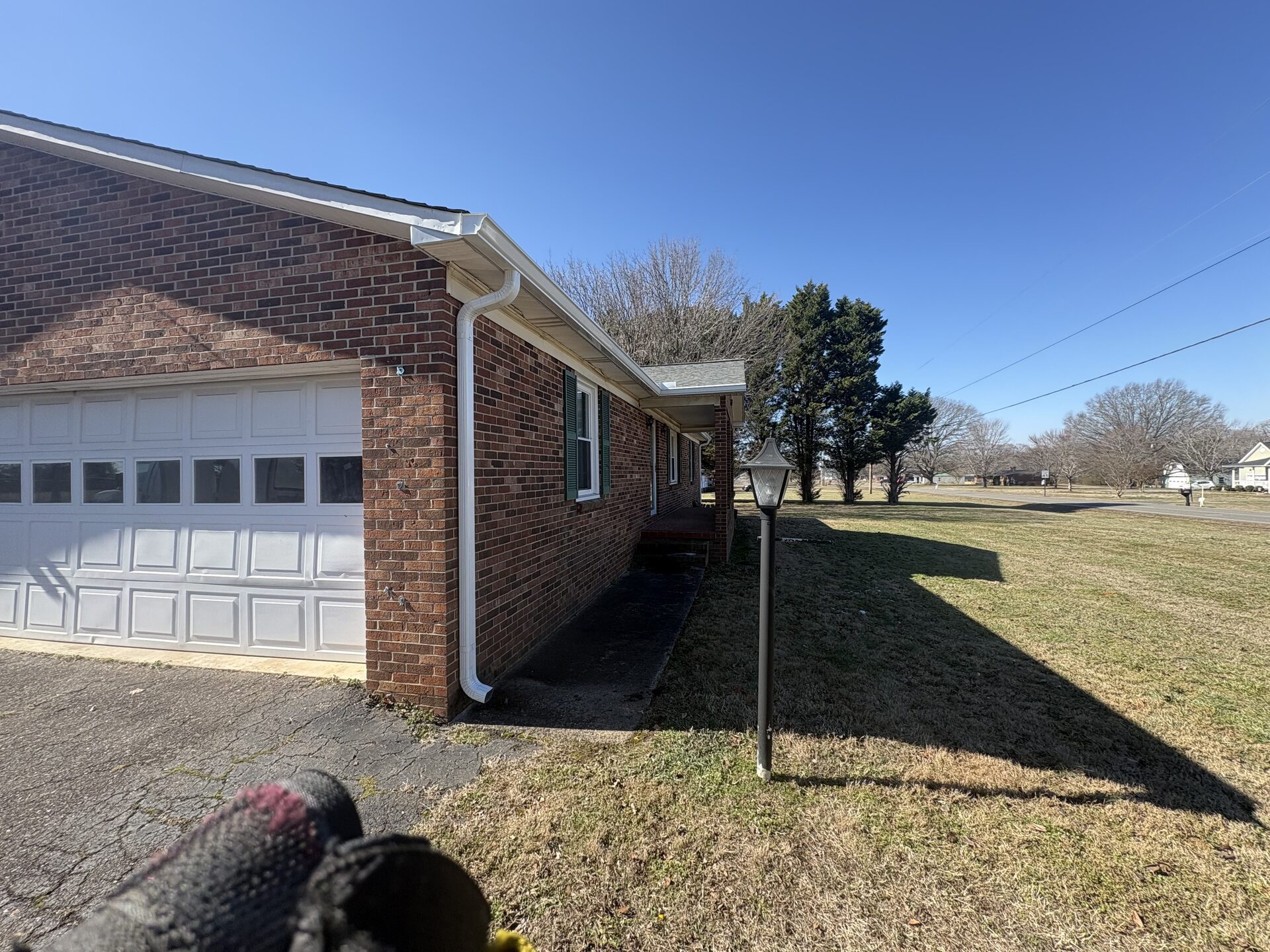 Recent seamless gutter install 2